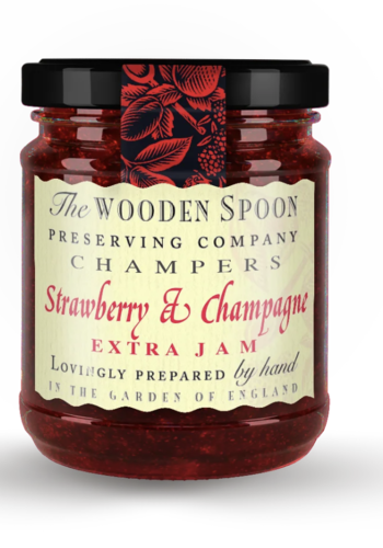 ‘Champers’ Strawberry & Champagne Extra Jam  - The Wooden Spoon 113g 