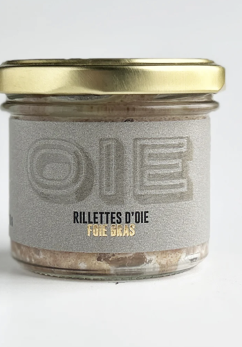 Goose Rillettes with Foie Gras - La Ferme Québec-Oies 90g 