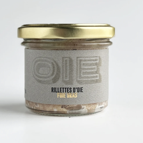 Goose Rillettes with Foie Gras - La Ferme Québec-Oies 90g 