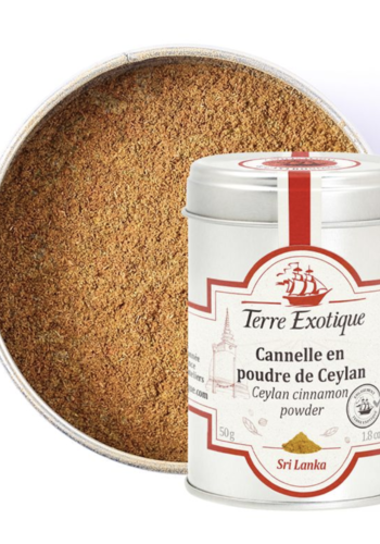 Ceylon cinnamon powder - Terre Exotique 50g 