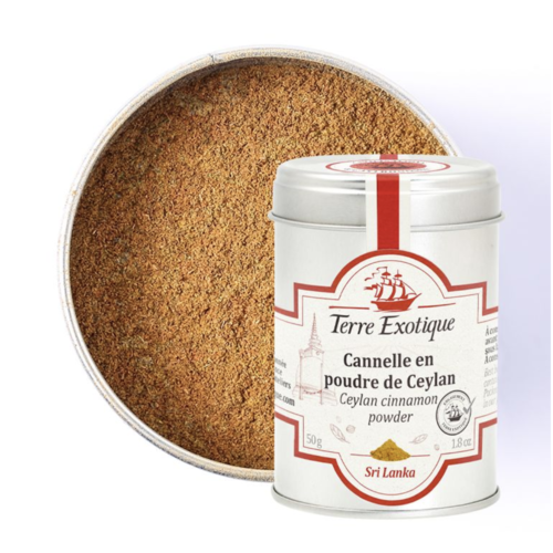 Ceylon cinnamon powder - Terre Exotique 50g 