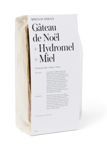 Christmas cake (with fruit) - Miels D'Anicet 400g 