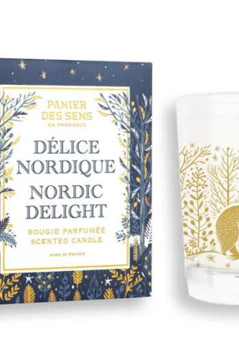 Nordic Delight Scented Candle - Panier des Sens 180g 