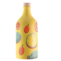 Extra virgin olive oil (Ceramic jar Mediterranean fruits - Yellow) - Muraglia 500ml