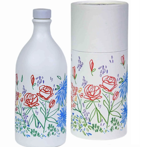 Extra virgin olive oil (Floral Coolors - White) - Muraglia 500ml 