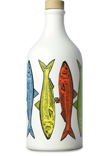 Extra Virgin Olive Oil (Sardine Ceramic Jar) -  Muraglia 500 ml 
