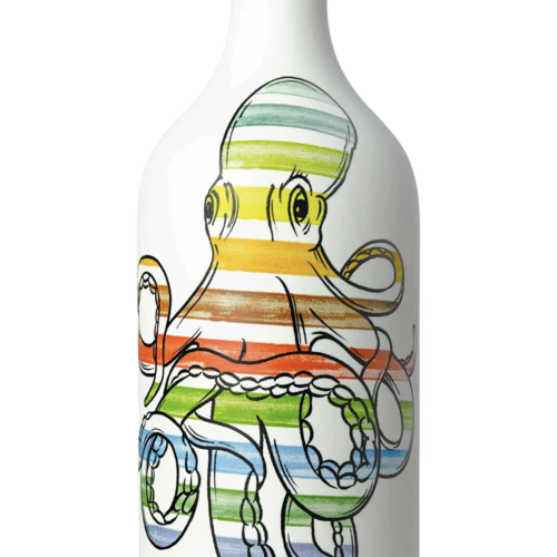 Huile d'olive extra vierge (Bouteille en céramique poulpe) - Muraglia 500 ml 