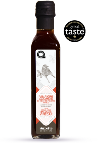 Red Apple Cider Balsamic Vinegar - Surette Condiments 250ml 