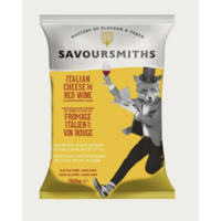 Italian Cheese and Red Wine Chips - Savoursmiths 150g