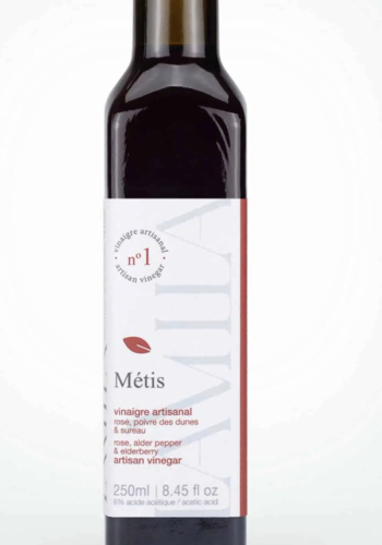 Vinaigre Métis (Vinegar with rose, dune pepper and elderberry) - La Villa Vinaigre & Jardin 250ml 