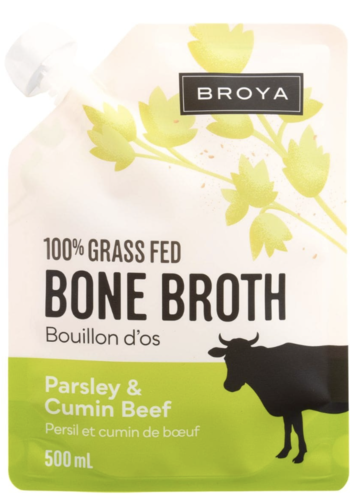 Parsley and Cumin Beef Bone Broth - Broya 500ml 