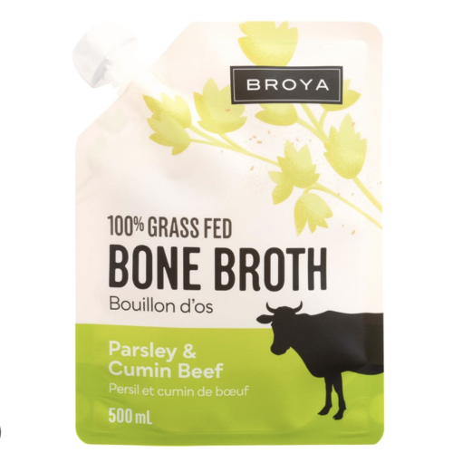 Parsley and Cumin Beef Bone Broth - Broya 500ml 