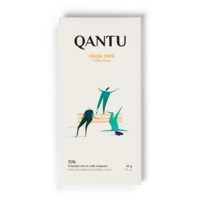 Coffee Break 70% Dark Chocolate Bar - Qantu 50g