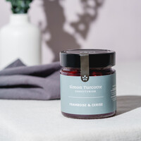 Raspberry and wild cherry jam - Simon Turcotte 212 ml