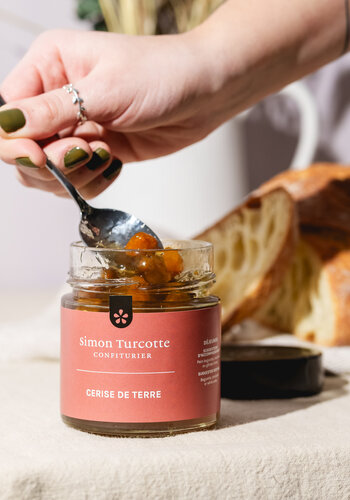 Ground cherry jam - Simon Turcotte 212 ml 