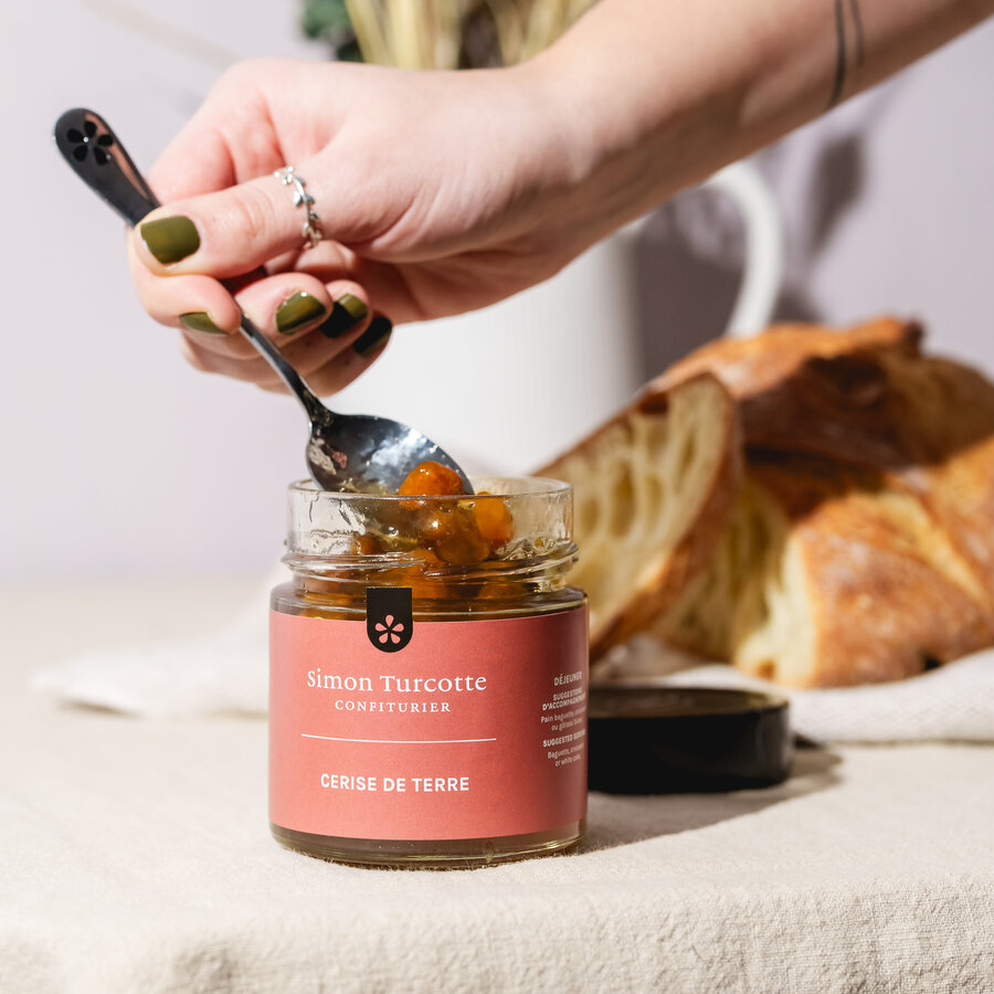Confiture de cerise de terre - Simon Turcotte 212 ml