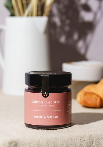 Strawberry and elderberry jam - Simon Turcotte 212 ml 