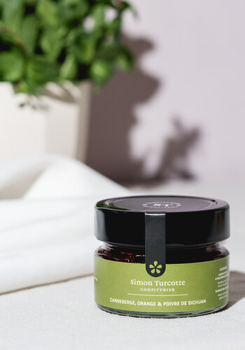 Cranberry, orange, Sechuan pepper compote - Simon Turcotte 125 ml 