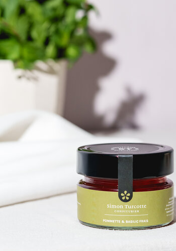 Crabapple jelly and fresh basil - Simon Turcotte 212 ml 
