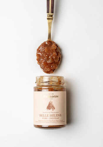 Belle Hélène Jam (Fou de Pâtisserie) - Maison Perrotte 210g 