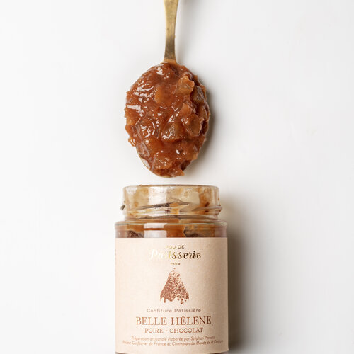 Confiture Belle Hélène (Fou de Pâtisserie) - Maison Perrotte 210g  Confiture Belle Hélène (Fou de Pâtisserie) - Maison Perrotte 210g