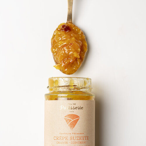 Confiture Crêpe Suzette (Fou de Pâtisserie) - Maison Perrotte 210g  Confiture Crêpe Suzette (Fou de Pâtisserie) - Maison Perrotte 210g