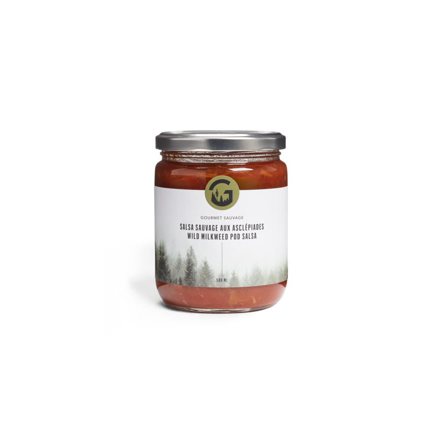 Wild salsa with milkweed - Gourmet Sauvage 500ml