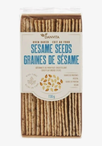 Craquelins aux graines de sésame - Danvita 130g 