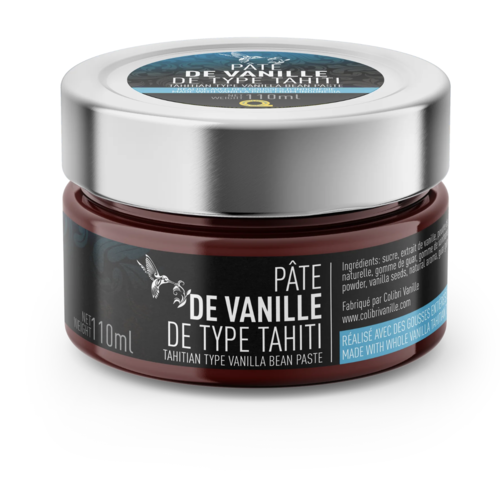 Pâte de vanille de type Tahiti d'Indonésie - Colibri Vanille 110ml 