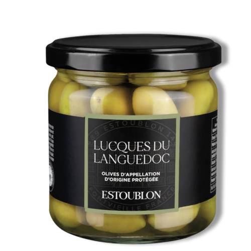 Lucques olives from Languedoc - Château Estoublon 380g 