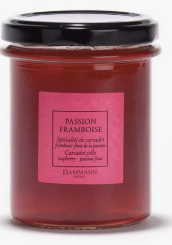 Carcadet Jelly Rasberry and Passion Fruit - Dammann Frères 235g 