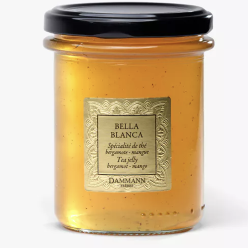 Gelée/Spécialité de thé « Bella blanca » à la bergamote et mangue - Dammann Frères 235g 