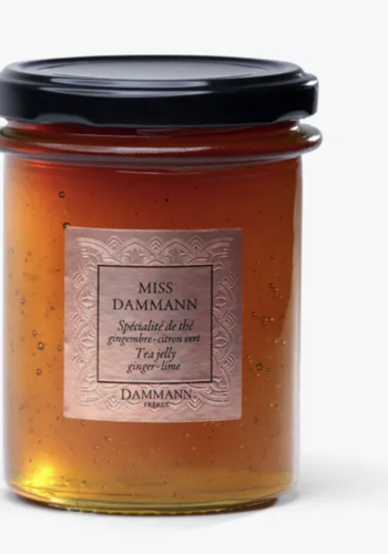 Tea Jelly « Miss Dammann » Ginger and Lime - Dammann Frères 235g 