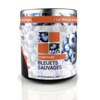 Confiture de bleuets sauvages - La Maison du Bleuet 212ml