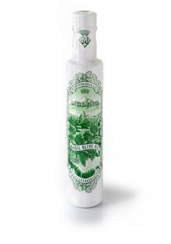 Basil olive oil - Molino 250ml 