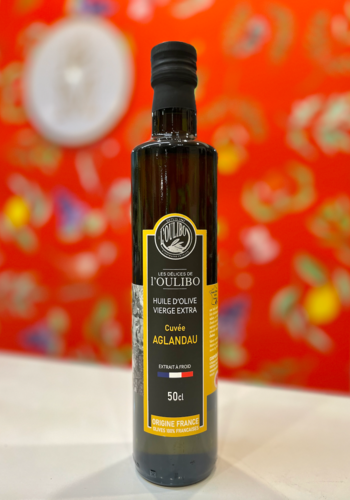 Huile d'olive extra vierge « Aglandeau »  - L'Oulibo 500 ml 
