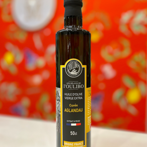 Huile d'olive extra vierge « Aglandeau »  - L'Oulibo 500 ml 