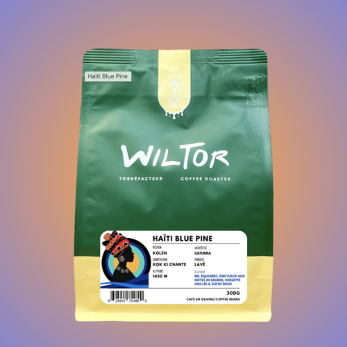 Haïti Blue Pine Coffee - Wiltor Café 300g 