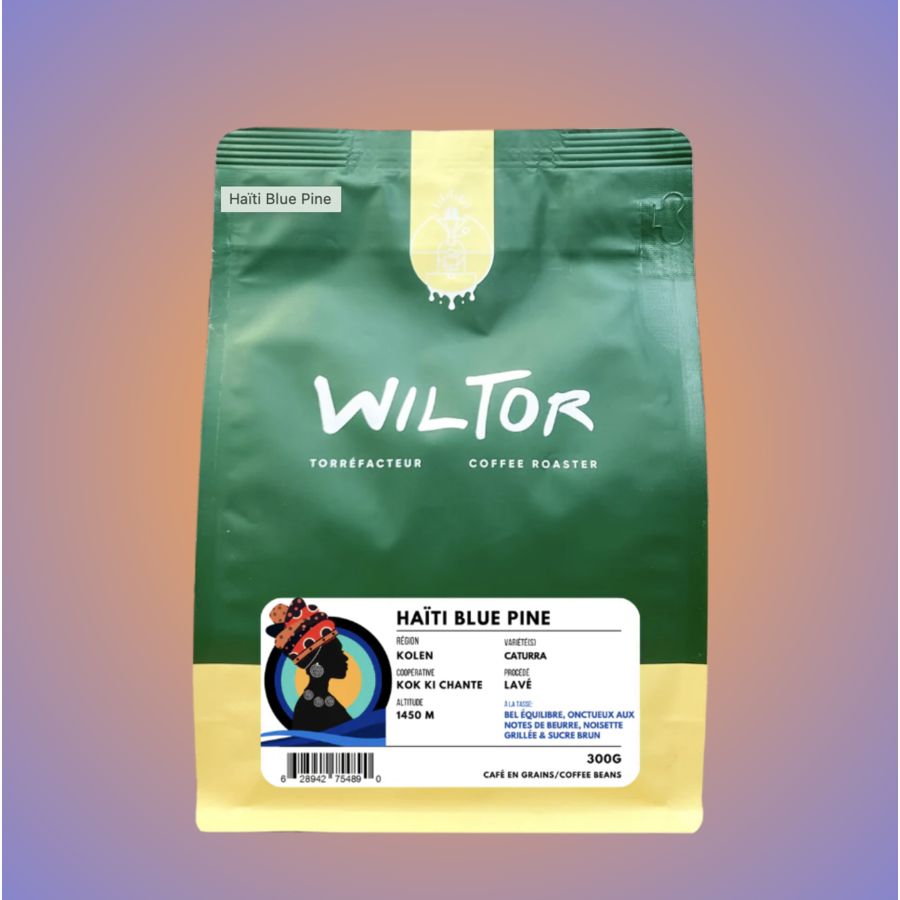 Haïti Blue Pine Coffee - Wiltor Café 300g