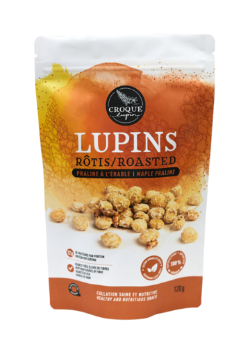 Roasted Lupins Maple Praline - Croque lupin 120g 