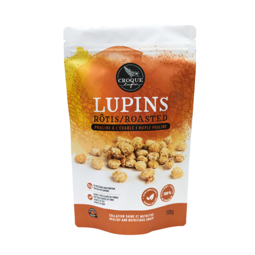 Roasted Lupins Maple Praline - Croque lupin 120g 