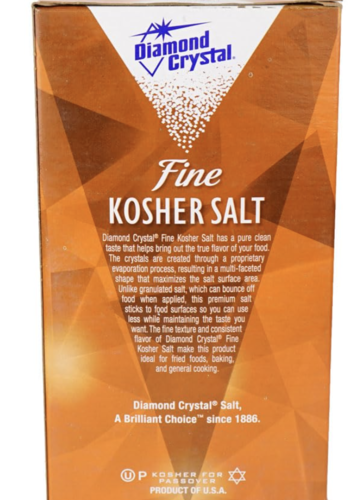 Sel fin Kosher - Diamond Crytal 1.81kg 