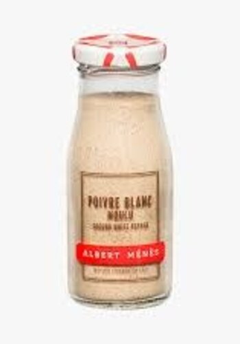 Poivre Blanc Moulu - Albert Ménès - 80g 