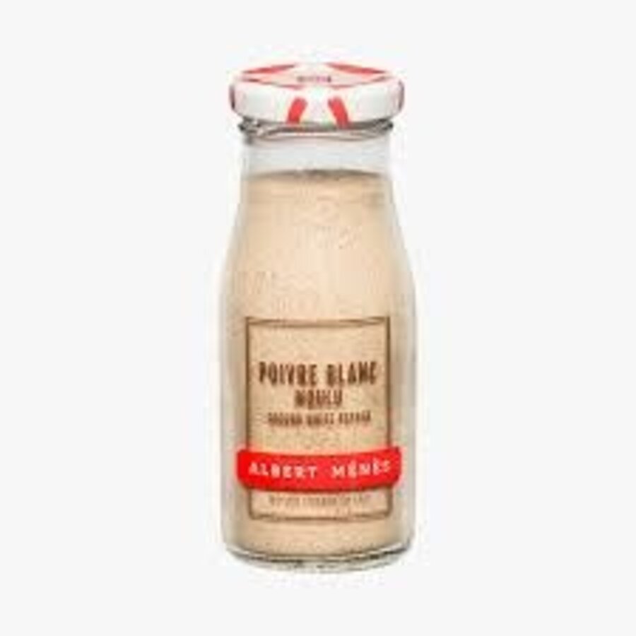 Poivre Blanc Moulu - Albert Ménès - 80g