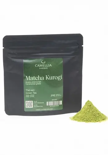 Matcha Kurogi Grade Cérémonial - Camellia 50g 