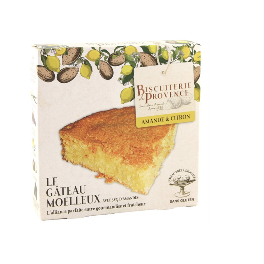 Soft Lemon Cake (Amandier de Ventoux) – Biscuiterie de Provence 240g