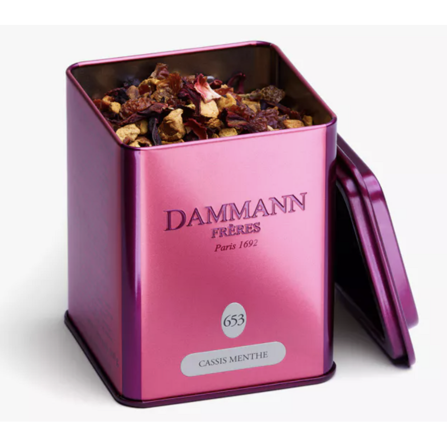 Carcadet Infusion (Blackcurrant Mint - Metal Tin) - Dammann Frères 100g