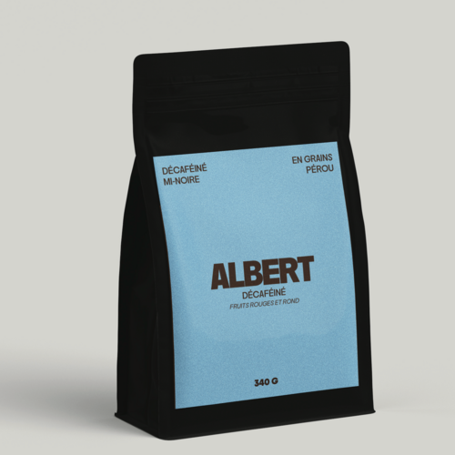 Albert Roasting (Decaf Espresso) - Albert Cafe 340g 