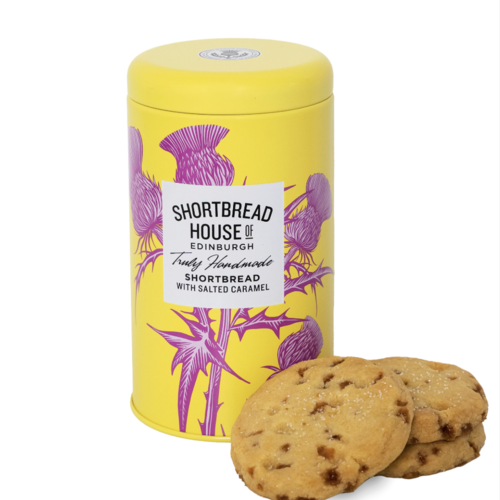 Biscuit shortbread caramel salé - House of Edinburgh 140g 
