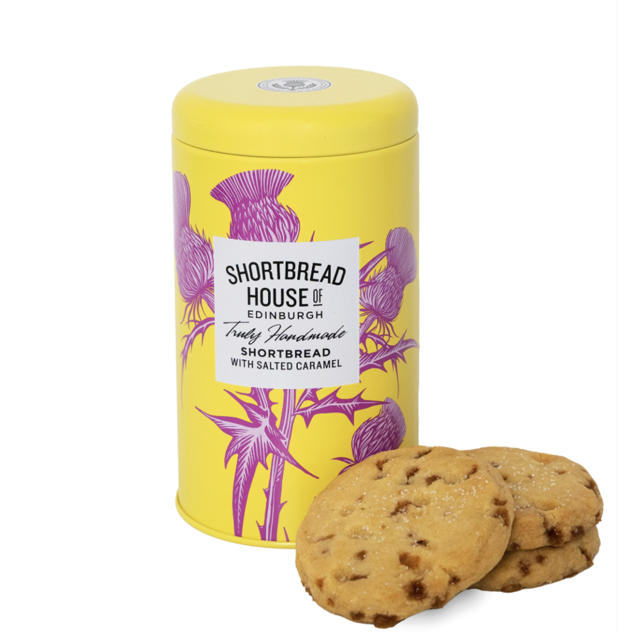 Biscuit shortbread caramel salé - House of Edinburgh 140g